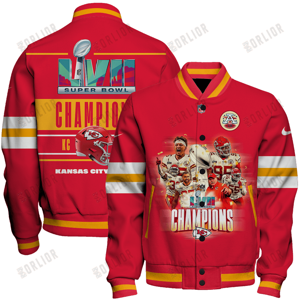 Kansas City Chiefs Champions National Football League Varsity Jacket