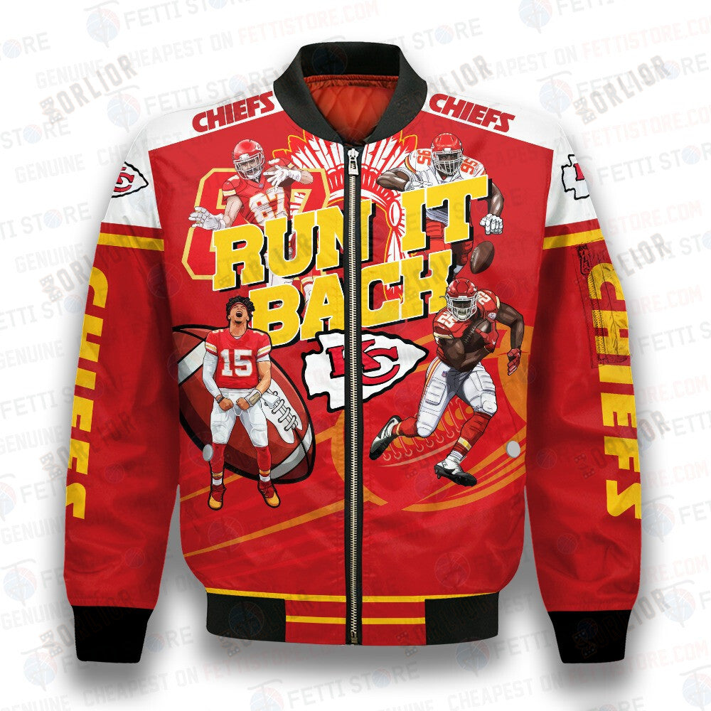 KCC Run It Back New Design 2023 Print 3D Bomber Jacket