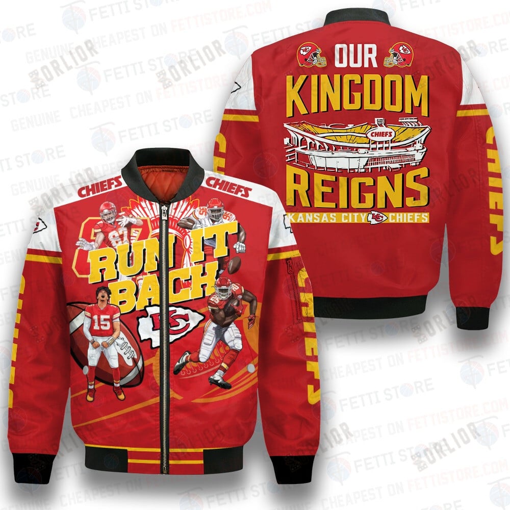 KCC Run It Back New Design 2023 Print 3D Bomber Jacket