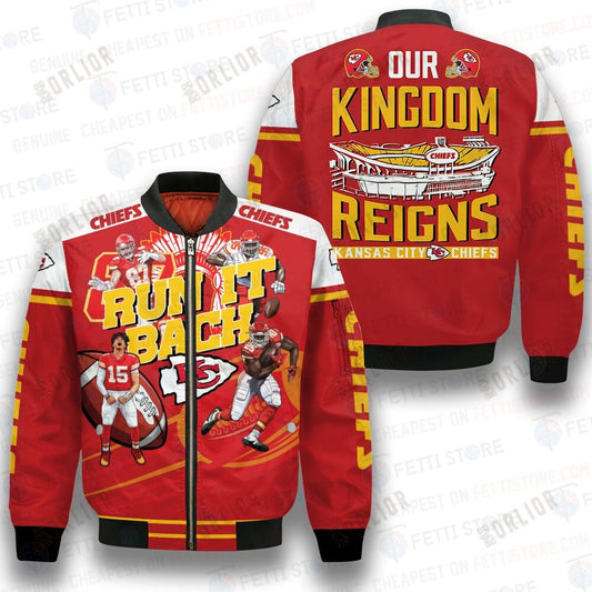 KCC Run It Back New Design 2023 Print 3D Bomber Jacket