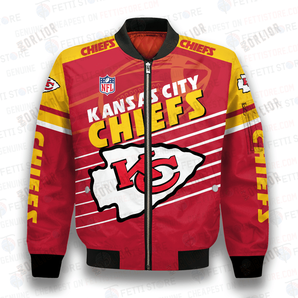 Kansas City Chiefs National Football League 3D Bomber Jacket SH1
