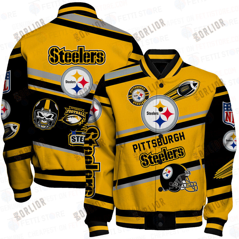 Pittsburgh Steelers American Football League Pattern Varsity Jacket