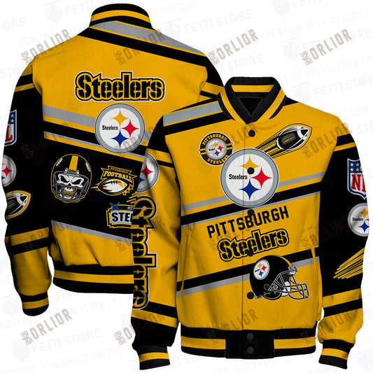 Pittsburgh Steelers American Football League Pattern Varsity Jacket