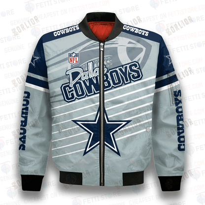 Dallas Cowboys National Football League 3D Bomber Jacket SH1