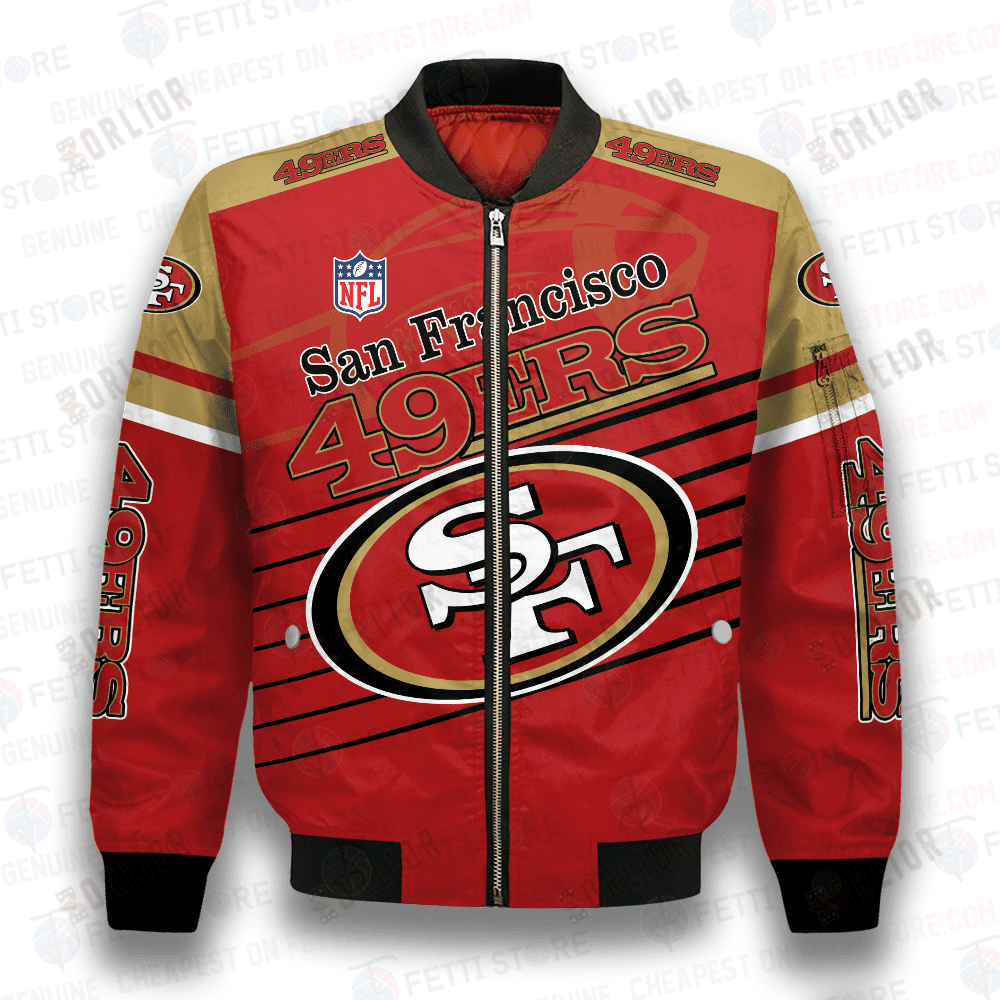 San Francisco 49ers National Football League 3D Bomber Jacket SH1