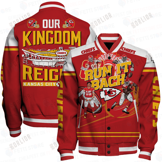 KCC Run It Back New Design 2023 Print Varsity Jacket