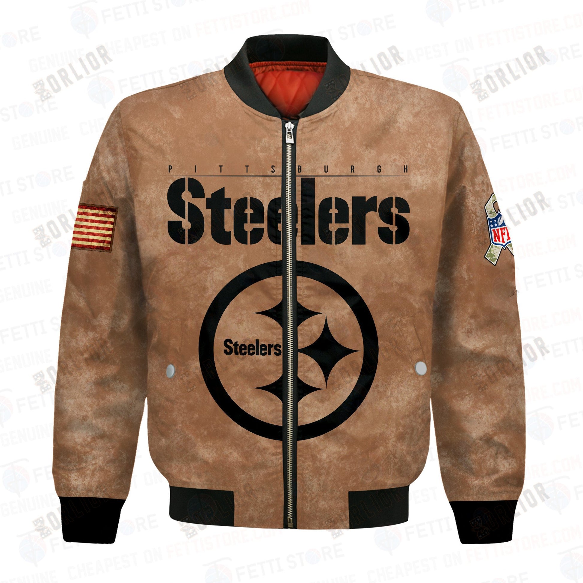 Pittsburgh Steelers - National Football League 2023 Unisex AOP Bomber Jacket V1