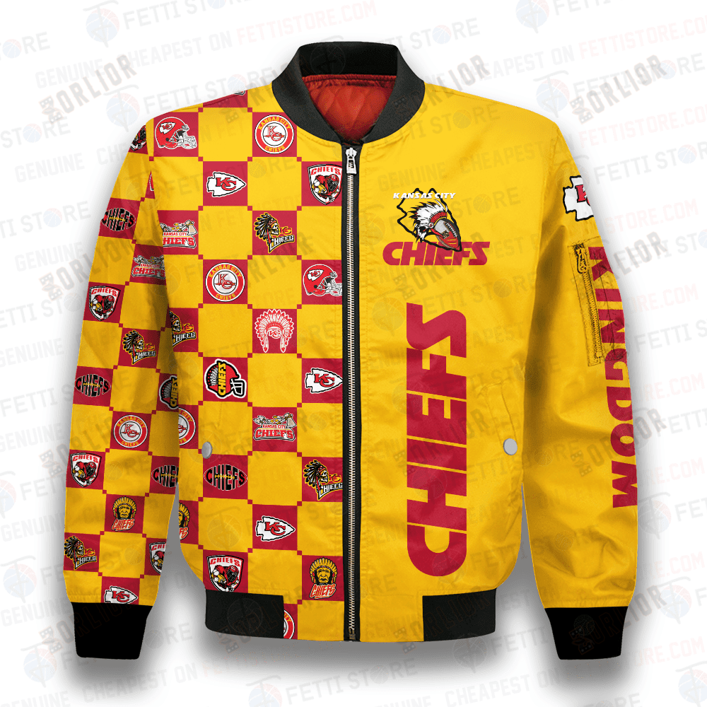 Kansas City Chiefs NFL 2023 Unisex AOP Bomber Jacket