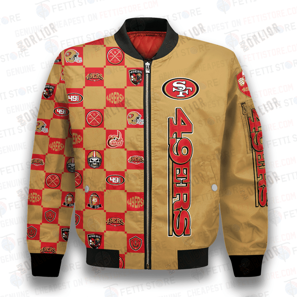 San Francisco 49ers NFL 2023 Unisex AOP Bomber Jacket