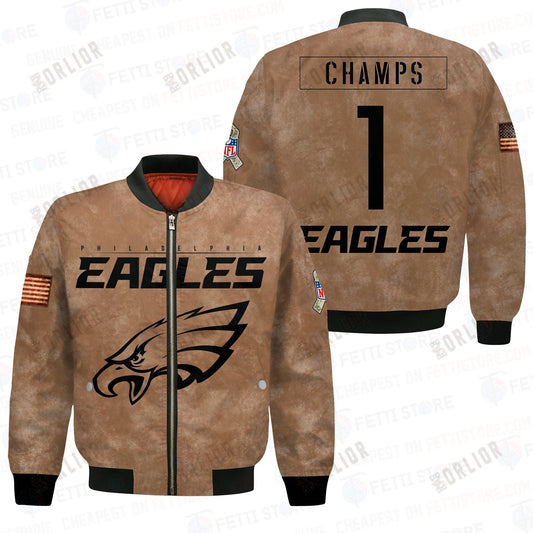 Philadelphia Eagles - National Football League 2023 Unisex AOP Bomber Jacket V1