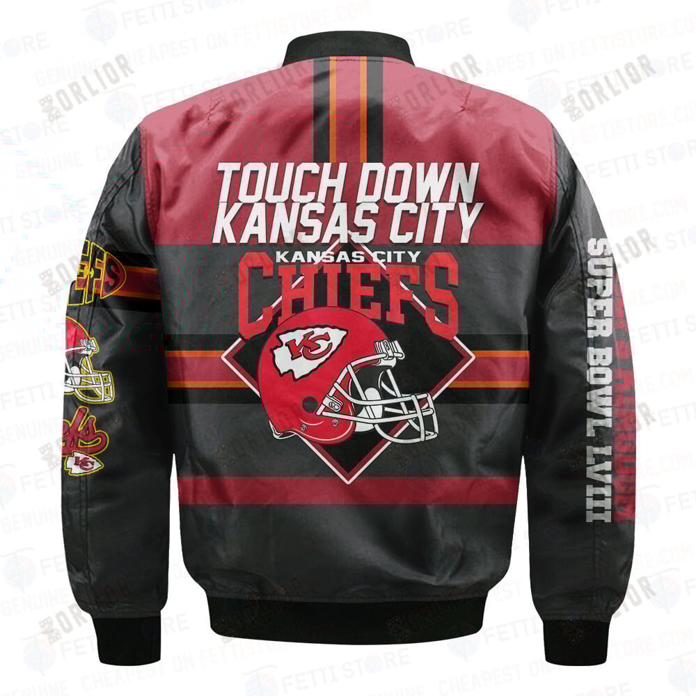 Kansas City Chiefs Touch Down 3D Bomber Jacket