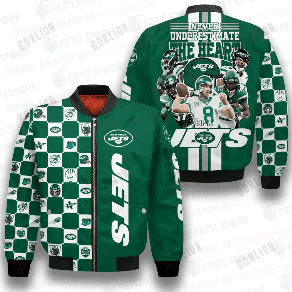 New York Jets NFL 2023 Unisex AOP Bomber Jacket