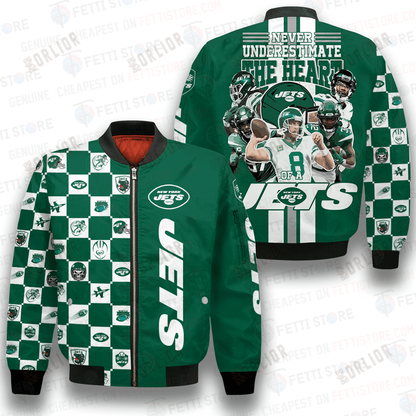 New York Jets NFL 2023 Unisex AOP Bomber Jacket