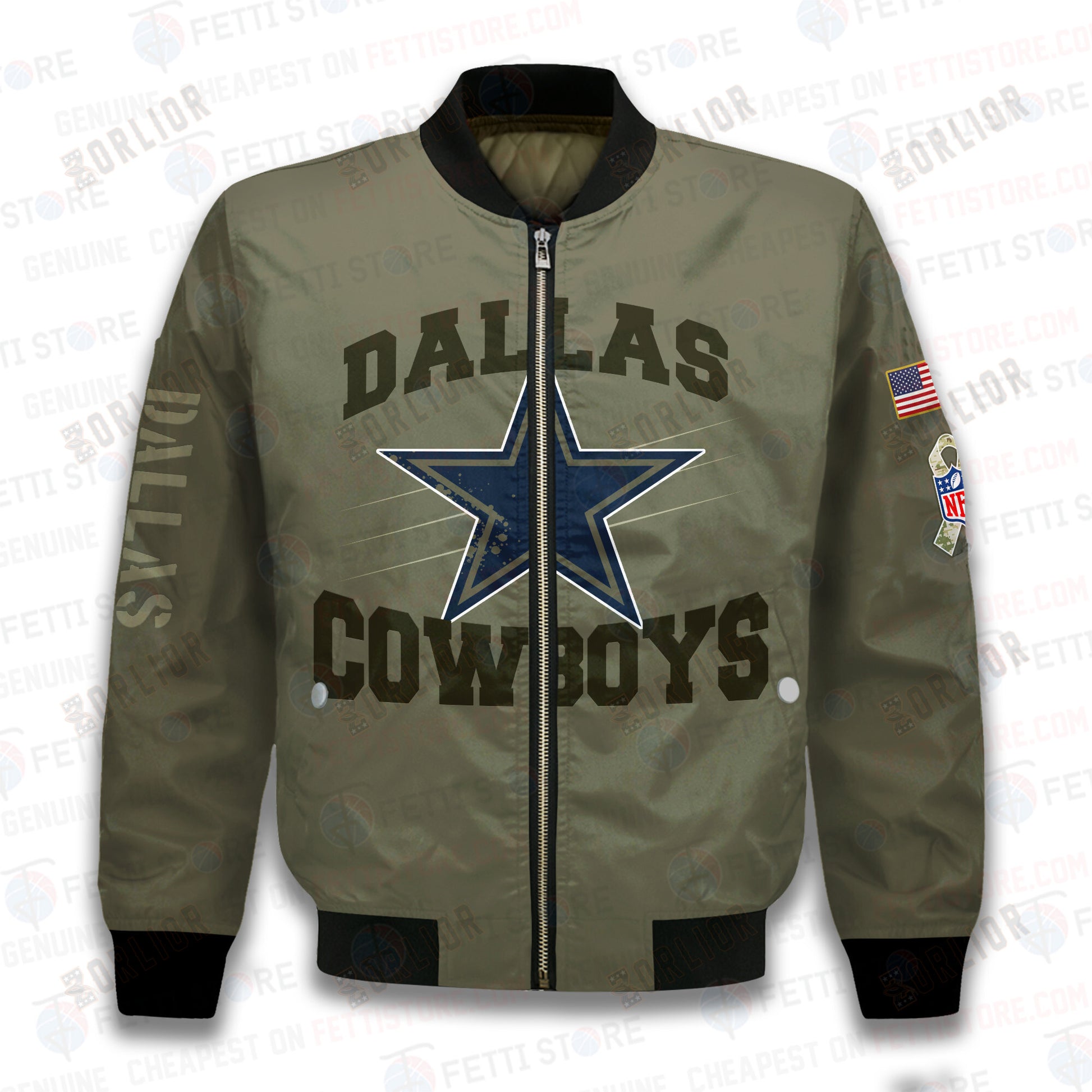 Dallas Cowboys - National Football League 2023 Unisex AOP Bomber Jacket V2
