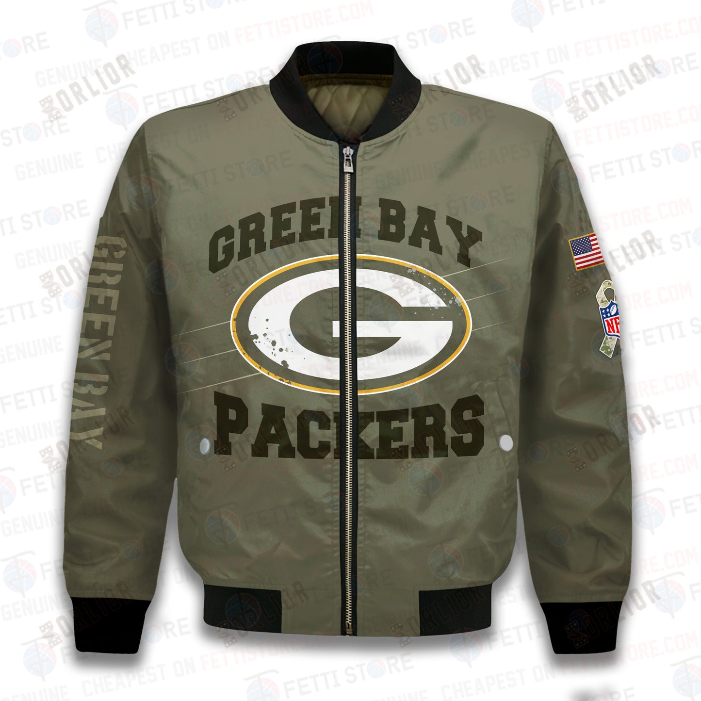 Green Bay Packers - National Football League 2023 Unisex AOP Bomber Jacket V2
