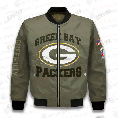 Green Bay Packers - National Football League 2023 Unisex AOP Bomber Jacket V2