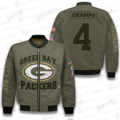 Green Bay Packers - National Football League 2023 Unisex AOP Bomber Jacket V2