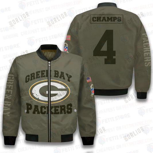 Green Bay Packers - National Football League 2023 Unisex AOP Bomber Jacket V2