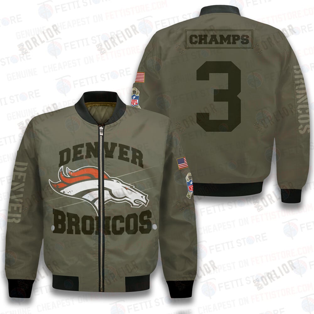 Denver Broncos - National Football League 2023 Unisex AOP Bomber Jacket V2