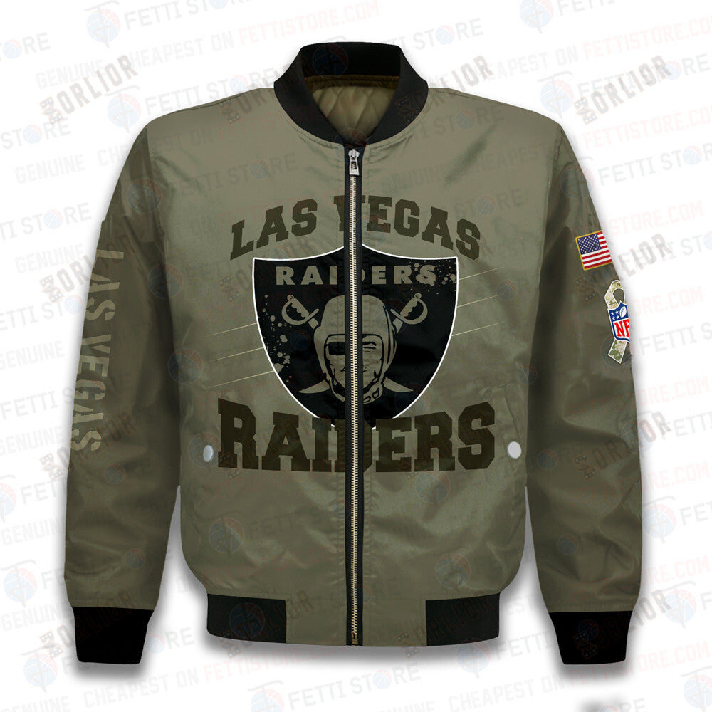 Las Vegas Raiders - National Football League 2023 Unisex AOP Bomber Jacket V2