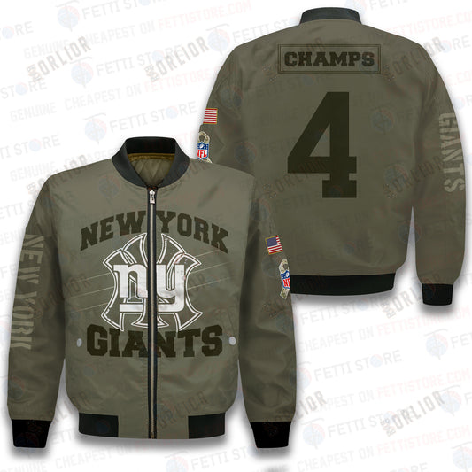 New York Giants - National Football League 2023 Unisex AOP Bomber Jacket V2