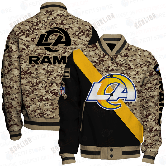 Los Angeles Rams - National Football League AOP Varsity Jacket V1