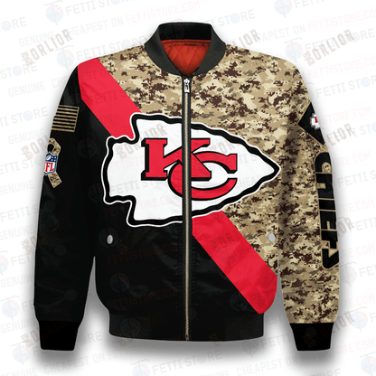 Kansas City Chiefs - National Football League AOP Bomber Jacket V1
