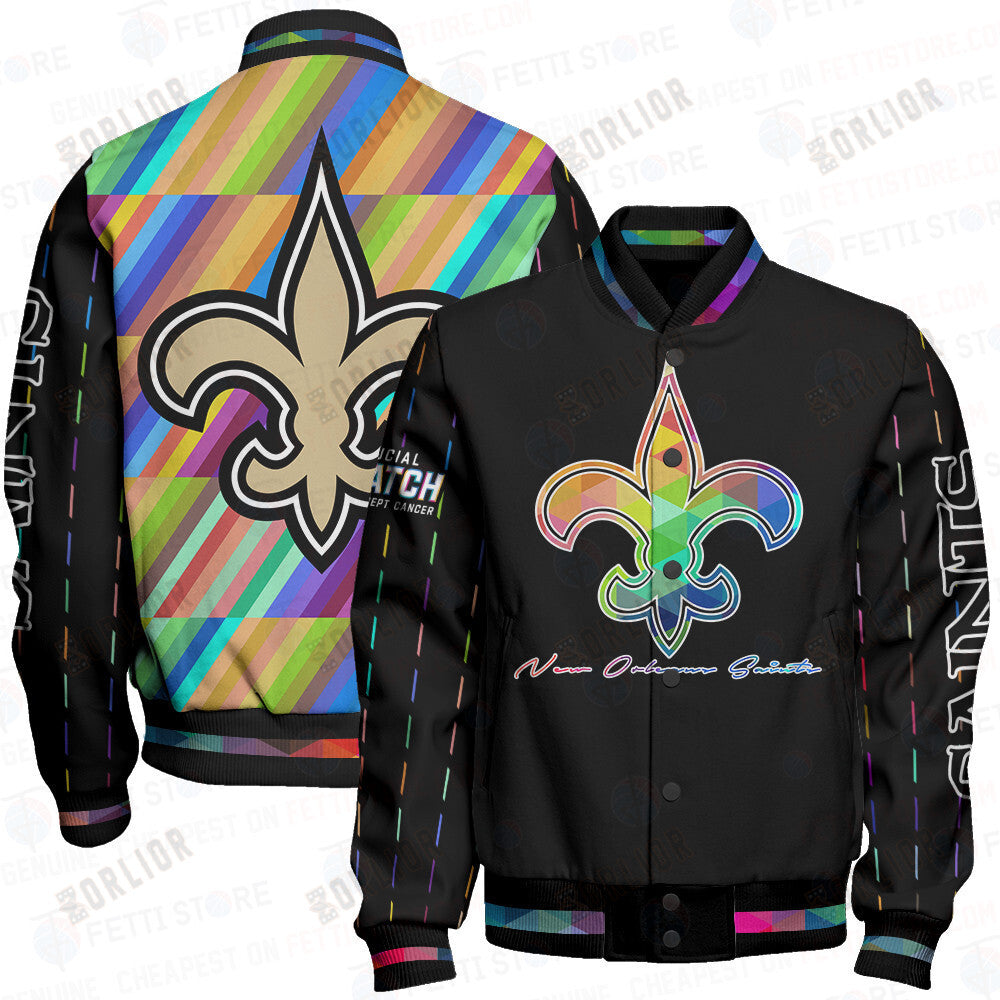 New Orleans Saints - National Football League AOP Varsity Jacket V2