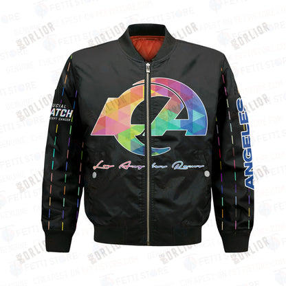 Los Angeles Rams - National Football League AOP Bomber Jacket V2