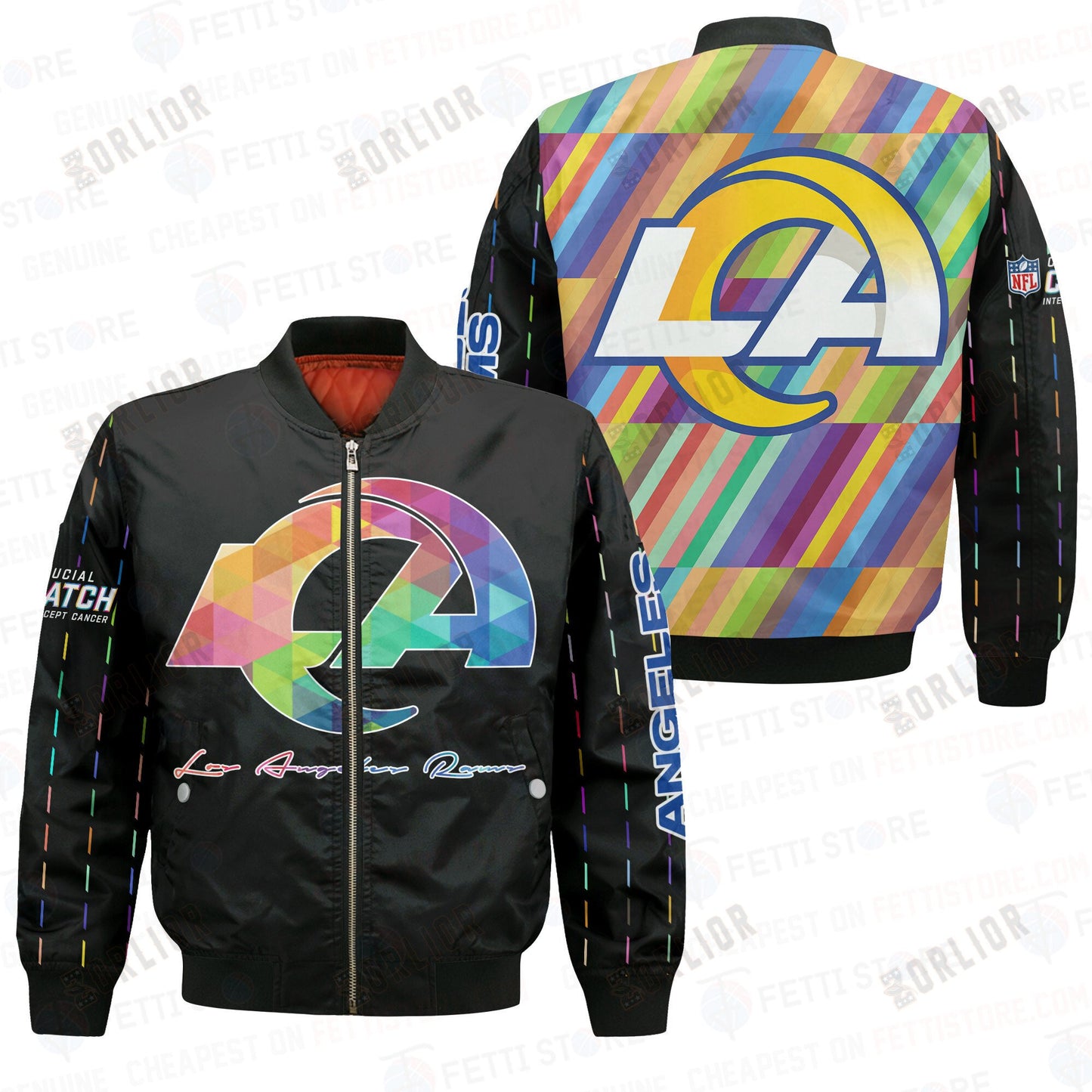 Los Angeles Rams - National Football League AOP Bomber Jacket V2