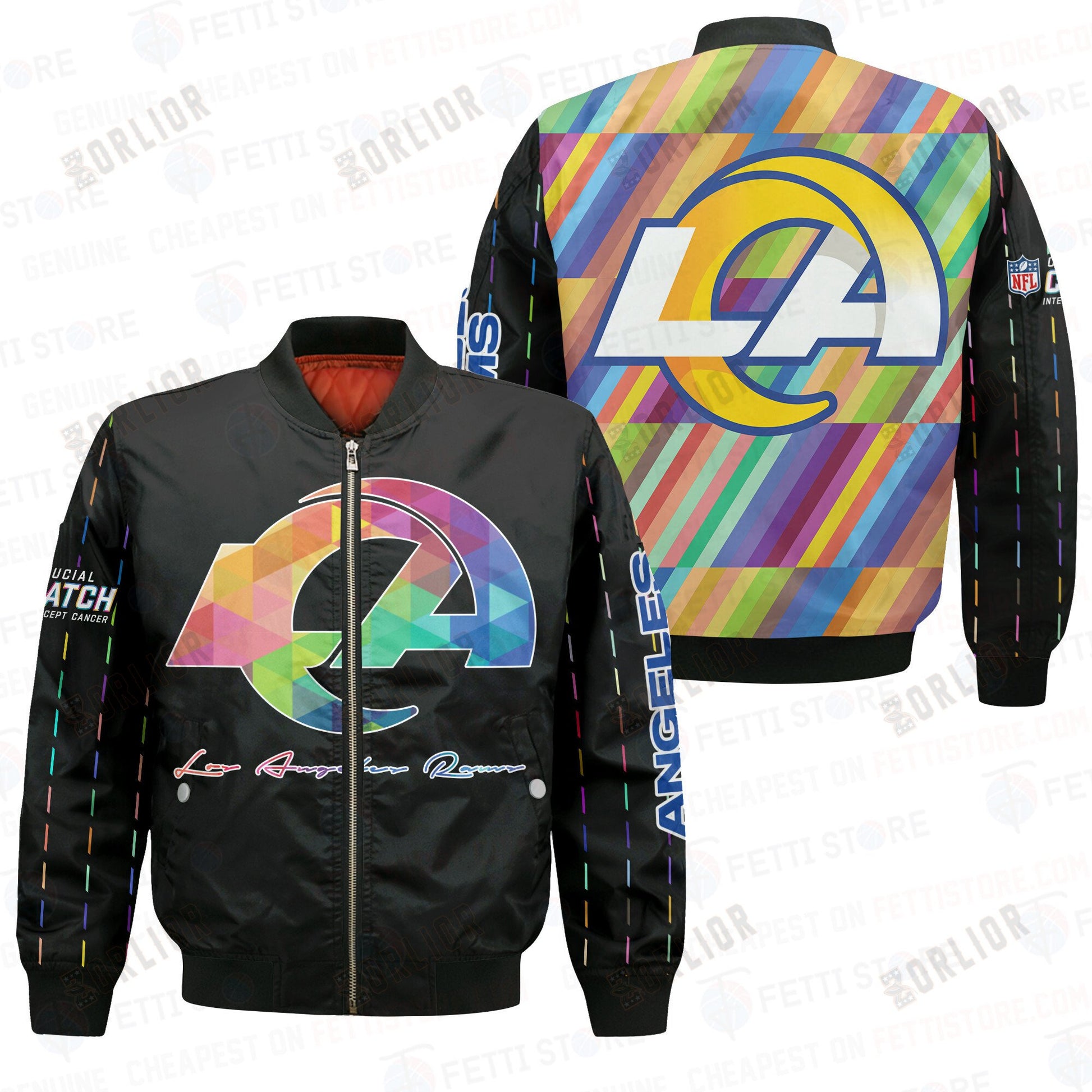 Los Angeles Rams - National Football League AOP Bomber Jacket V2