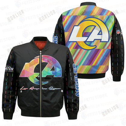 Los Angeles Rams - National Football League AOP Bomber Jacket V2