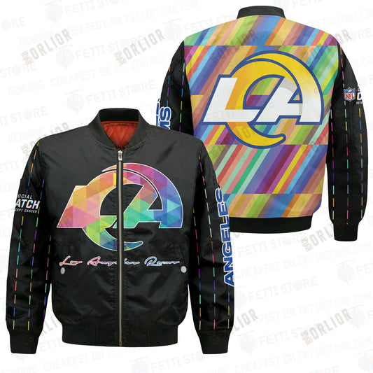 Los Angeles Rams - National Football League AOP Bomber Jacket V2