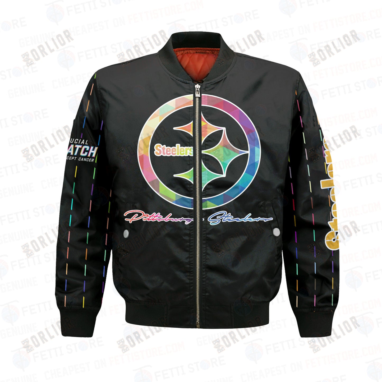 Pittsburgh Steelers - National Football League AOP Bomber Jacket V2