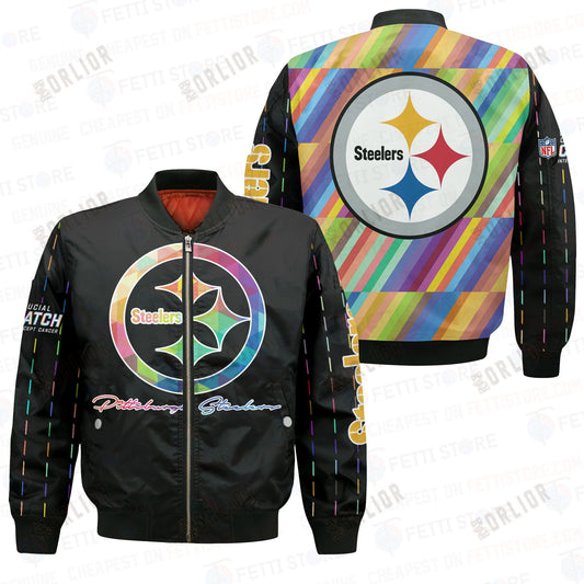 Pittsburgh Steelers - National Football League AOP Bomber Jacket V2