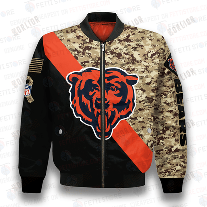 Chicago Bears - National Football League AOP Bomber Jacket V1