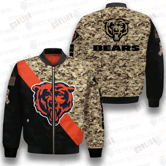 Chicago Bears - National Football League AOP Bomber Jacket V1