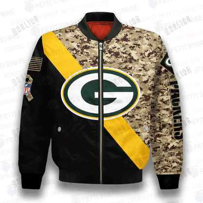 Green Bay Packers - National Football League AOP Bomber Jacket V1