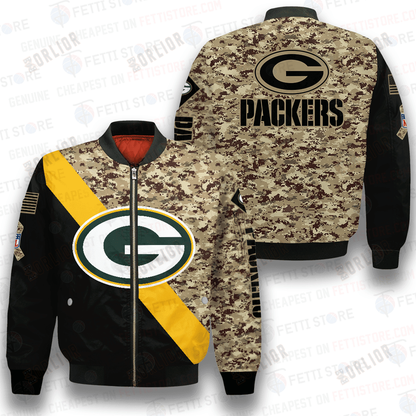 Green Bay Packers - National Football League AOP Bomber Jacket V1
