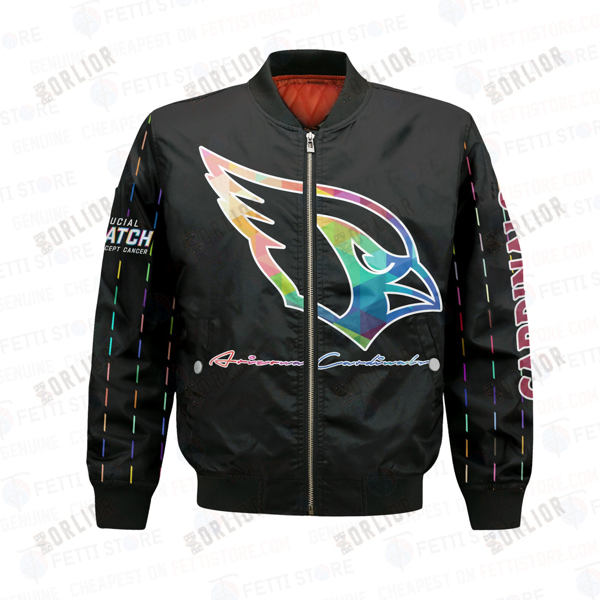 Arizona Cardinals - National Football League AOP Bomber Jacket V2