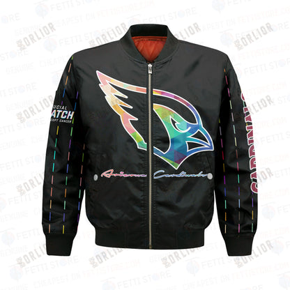 Arizona Cardinals - National Football League AOP Bomber Jacket V2
