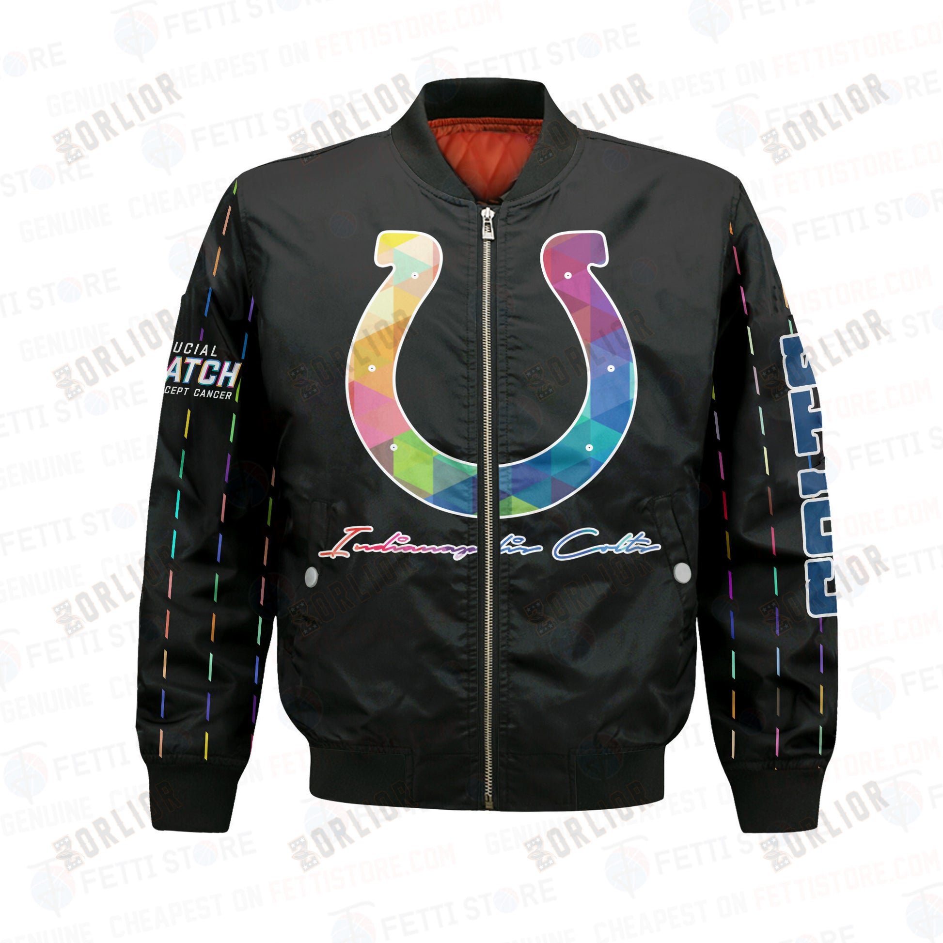 Indianapolis Colts - National Football League AOP Bomber Jacket V2