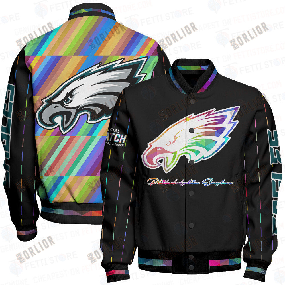 Philadelphia Eagles - National Football League AOP Varsity Jacket V2