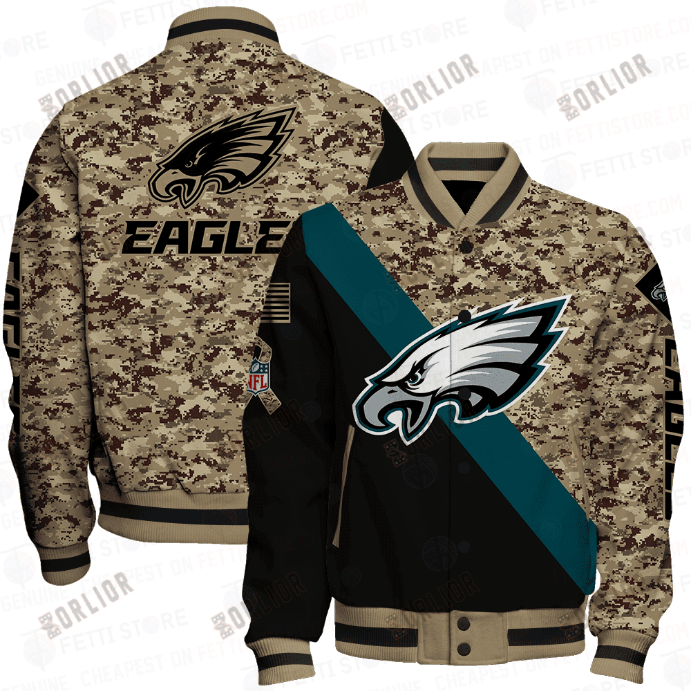 Philadelphia Eagles - National Football League AOP Varsity Jacket V1