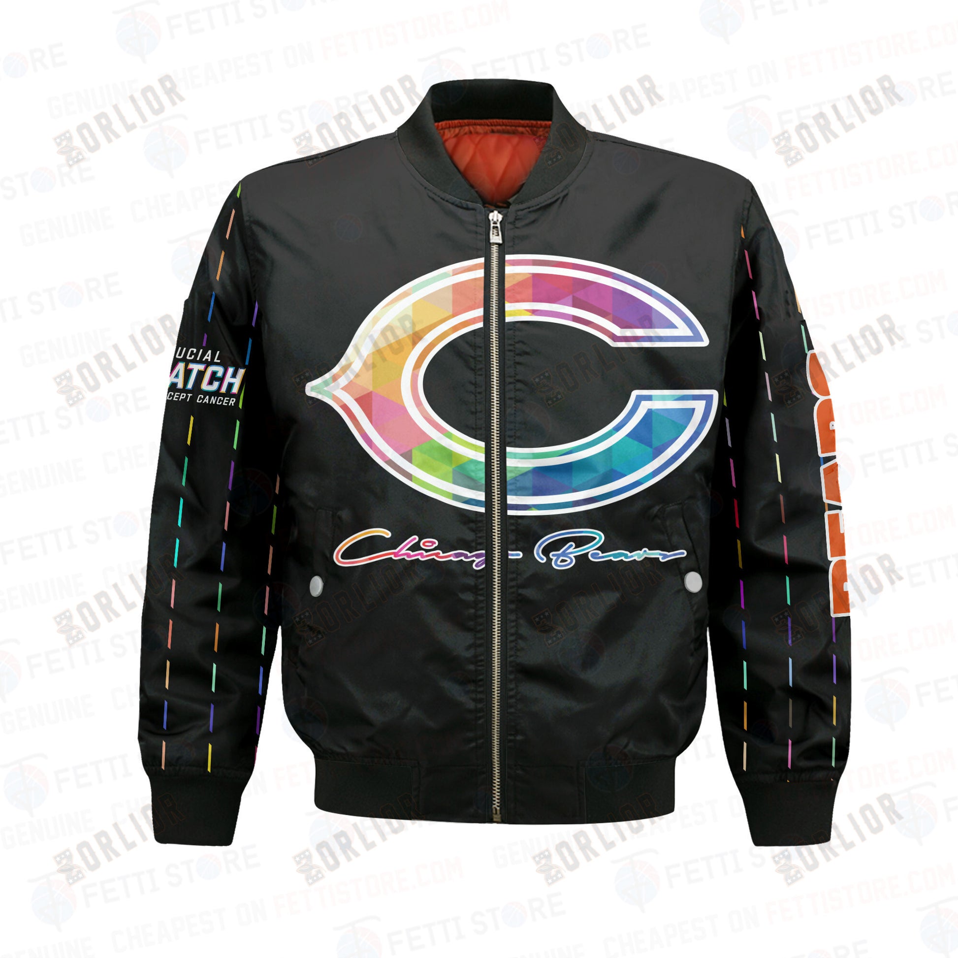 Chicago Bears - National Football League AOP Bomber Jacket V2