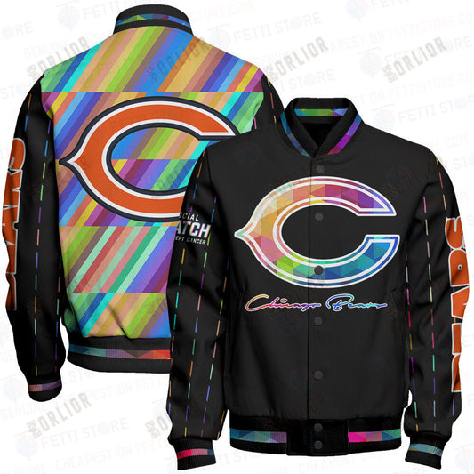 Chicago Bears - National Football League AOP Varsity Jacket V2