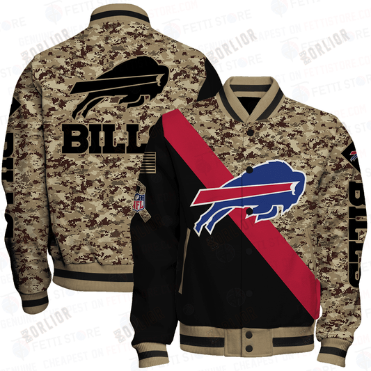 Buffalo Bills - National Football League AOP Varsity Jacket V1