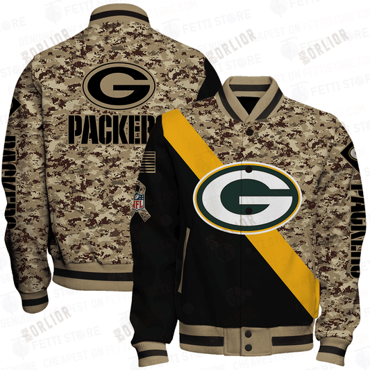 Green Bay Packers - National Football League AOP Varsity Jacket V1
