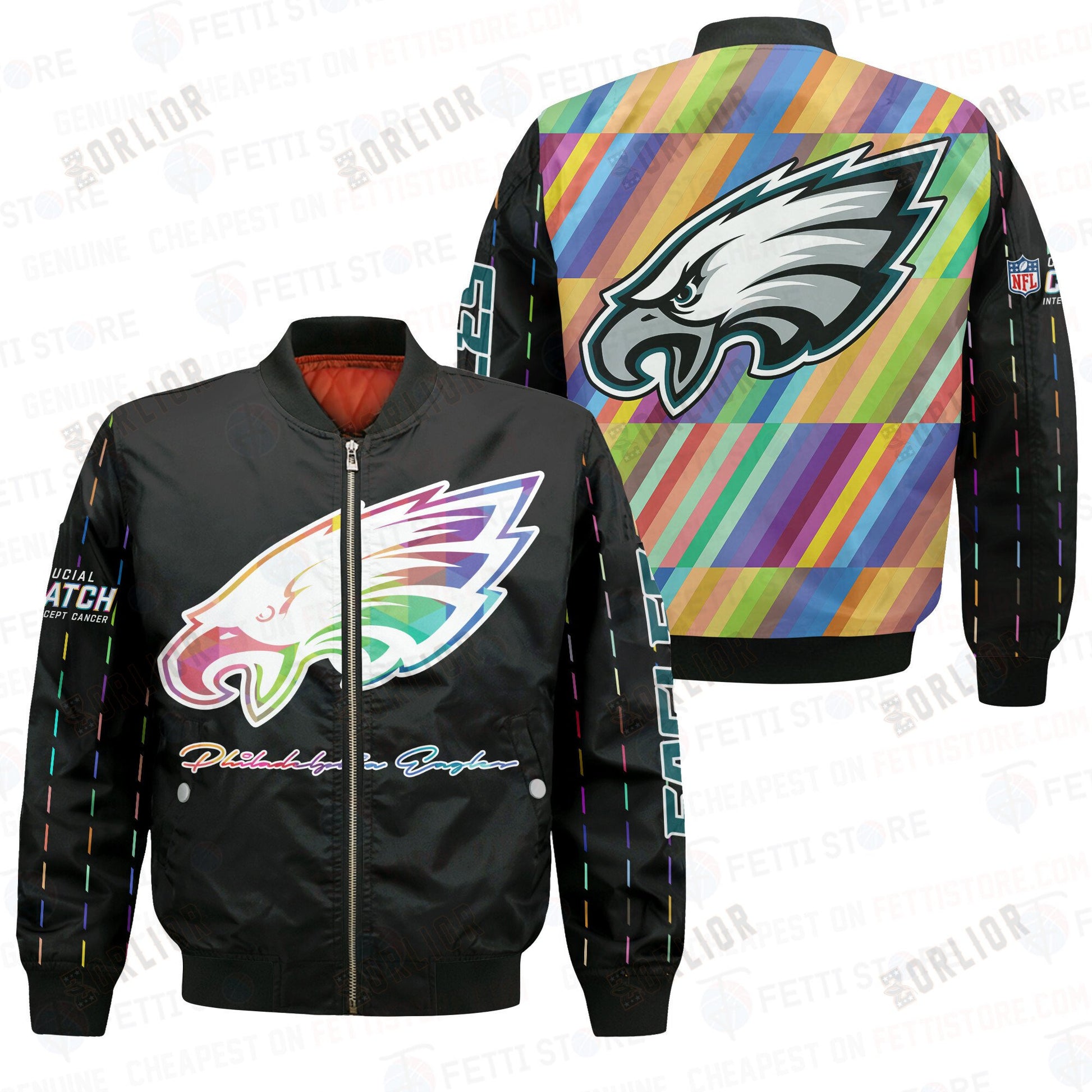 Philadelphia Eagles - National Football League AOP Bomber Jacket V2