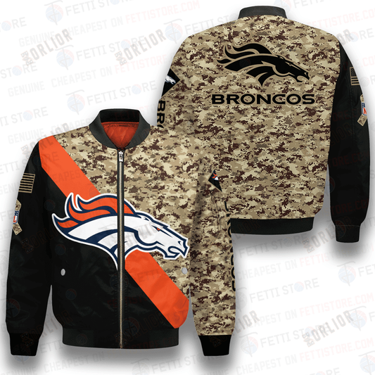 Denver Broncos - National Football League AOP Bomber Jacket V1